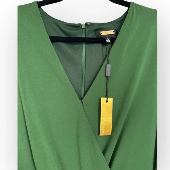 ALEXIA ADMOR NWT $255 Retail Kara Jumpsuit, Size XL, Army Green - Picture 8 of 11